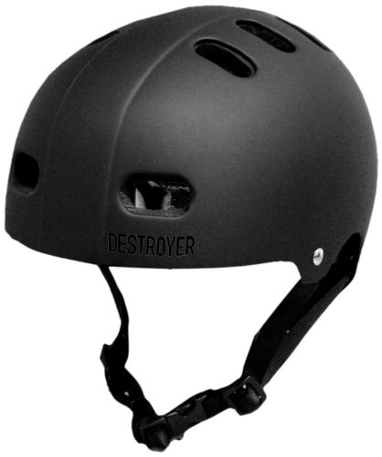 Destroyer Certified Skateboard Helmet. CPSC ASTM Certified High Impact Multi-Sport Helmet: Cycling Skateboarding Scooter Roller Skate Inline Skating Rollerblading