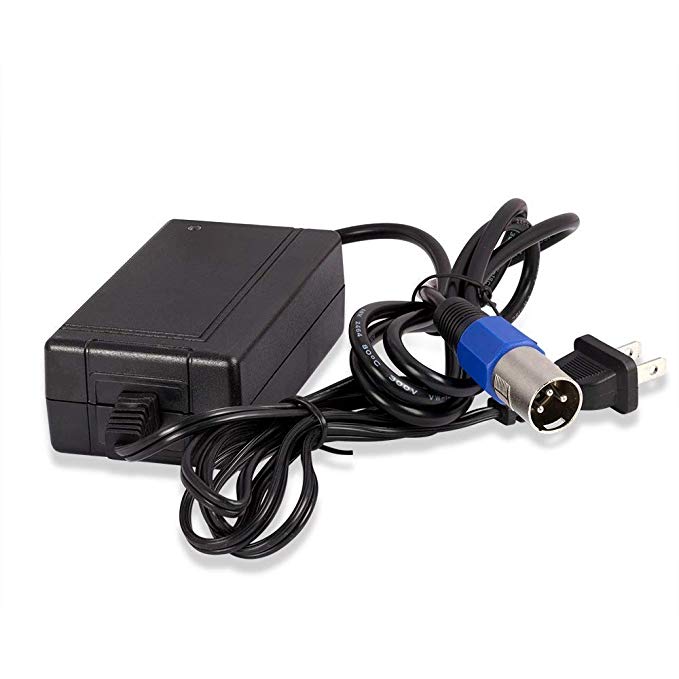 Mighty Max Battery 24V 2A Electric Scooter Charger Go-Go Elite Traveller Plus HD US Brand Product