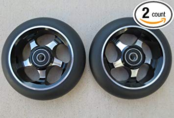 DIS 110mm Metal Core Park Wheels 5-Spoke - Black