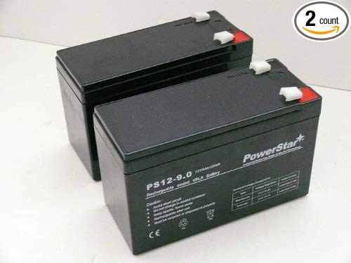 POWERSTAR--2 pack- 12V 9AH SLA battery/Razor Dirt Quad electric/scooter/offroad/4 wheeler