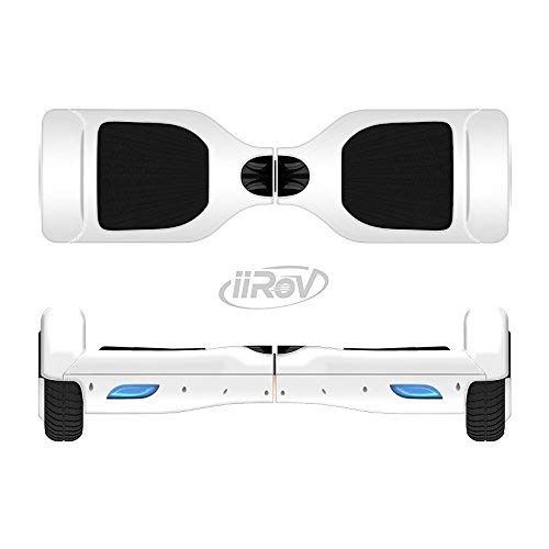 The Large Chevron white png Full-Body Wrap Skin Kit for the iiRov HoverBoards and other Scooter (HOVERBOARD NOT INCLUDED)