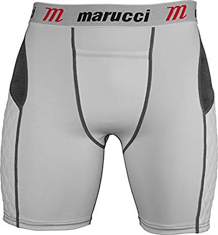 Marucci Youth Elite Padded Slider Shorts with Cup