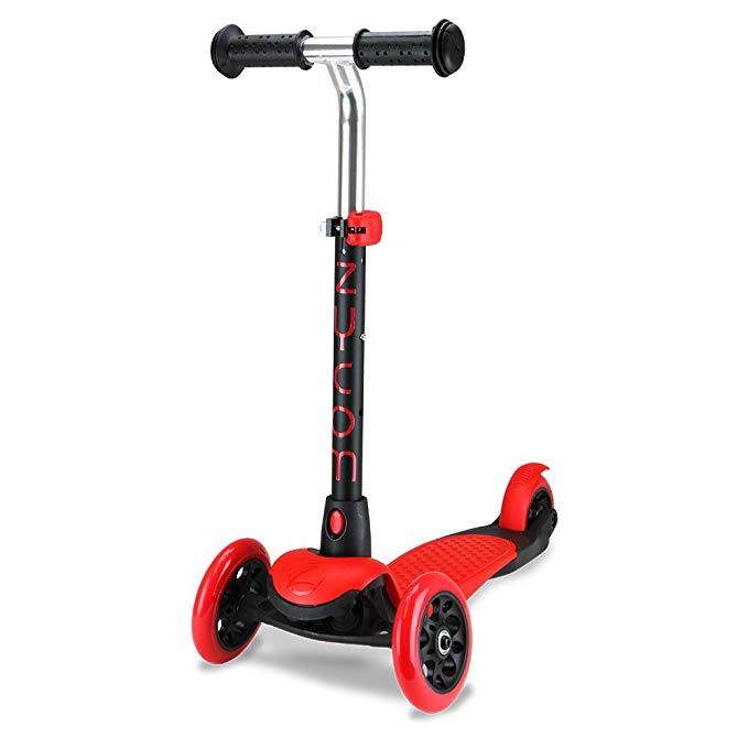 Zycom Zing 3 Wheel Adjustable Mini Kick Scooter with T-Bar