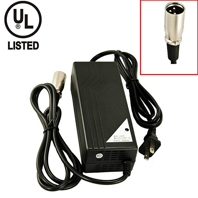 iMeshbean 24V 4A Battery Charger for Invacare Pronto M41 Wheelchair USA