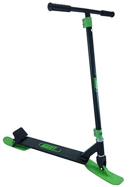 Railz Pro BD-6.0 Large-Adult Snow Kick Scooter, Best High Performance Super Duty Compact Kick SnowScooter, Best Winter Toys for Big Boys Christmas Gift, Sled, Scoot, Ski