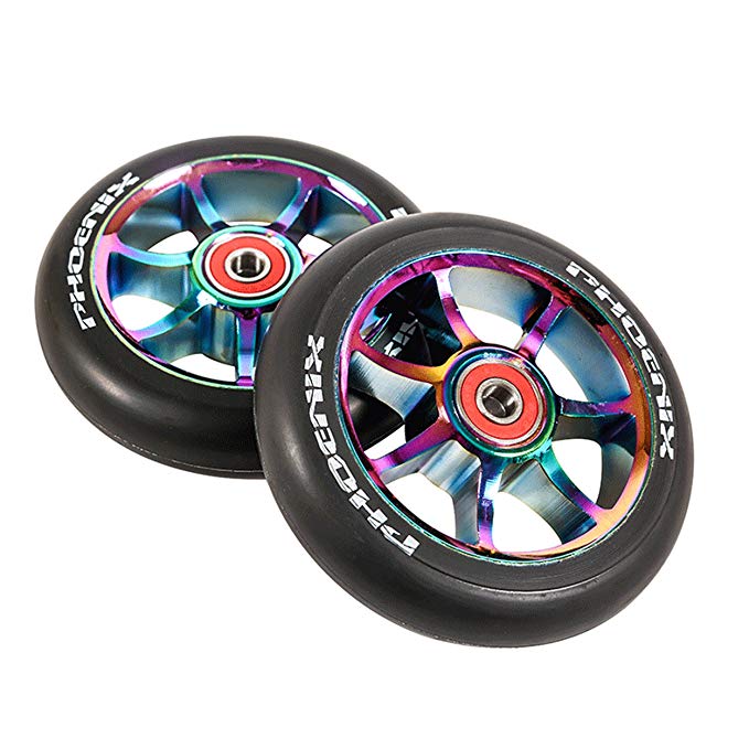 Phoenix F7 Alloy Pro Scooter Wheel 110mm with ABEC 9 Bearings - Single or Set