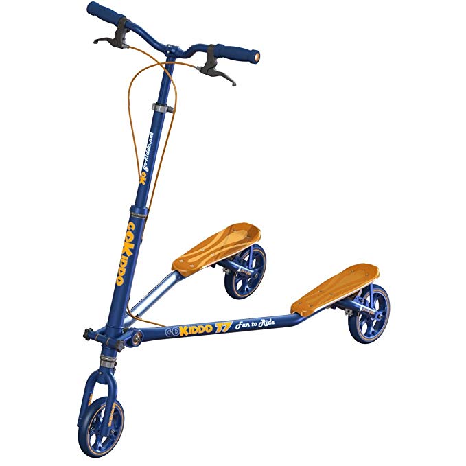 Go-Kiddo T7 Carving Scooter, Blue