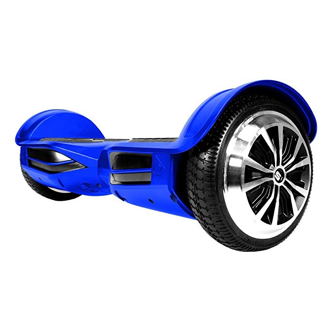 Swagtron Swagboard Elite Hoverboard – Bluetooth Speaker & Lights, Personalize Experience w/Android/iOS App