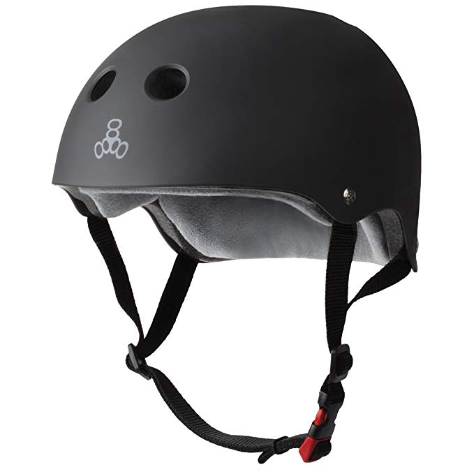Triple 8 The Certified Sweatsaver Helmet for Skateboarding, BMX, Roller Skating and Action Sports