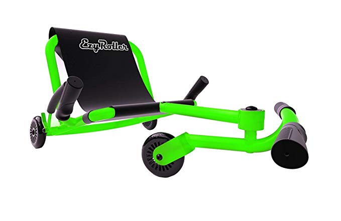 Ezyroller Classic - Neon Green - Ride On for Children Ages 4+ Years Old Twist on Scooter - Kids Move Using Right-Left Leg Movements to Push Foot Bar - Fun Play and Exercise for Boys and Girls