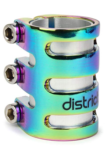 District S-Series Lightweight Triple Pro Scooter Clamp