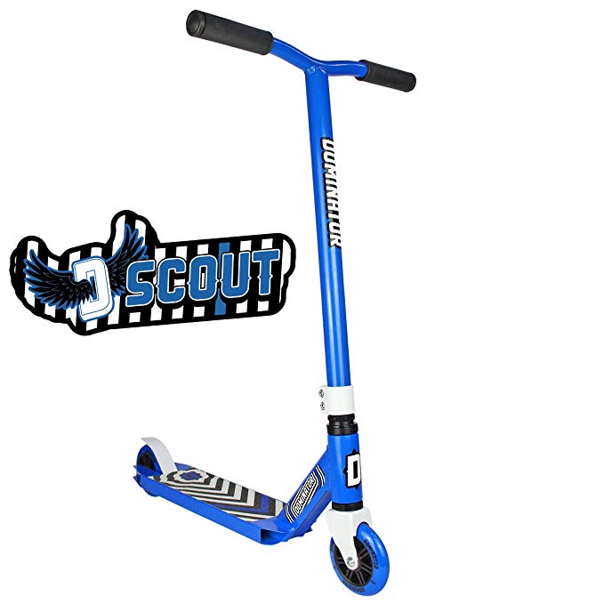 Dominator Scout Pro Scooter - Best Entry Level Beginner/Intermediate Pro Scooter - for Kids Ages 6+ and Heights 4.0ft-5.5ft