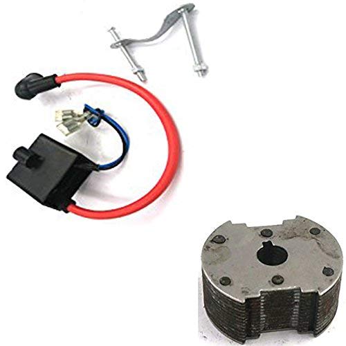 dolphin1986 Higher Performance Capacitor Discharge Ignition - CDI - Coil/Performance CDI Electron Ignition Coil and Rotor - Magneto Magnet Set-66cc/80cc Gas Motorized Bicycle