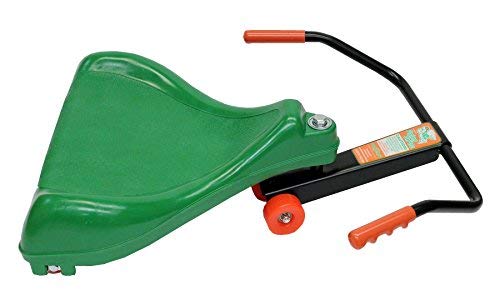 Flying Turtle Original Style ~ An Engineering Marvel Made in USA by Mason Corporation | Completely Assembled Sit-Skate Scooter Best Classic Toy” ~ in GREEN