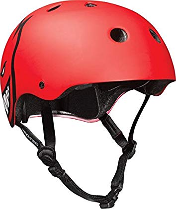 Pro-Tec (Cpsc)Classic Spitfire XL-Red Matte Skateboard Helmet