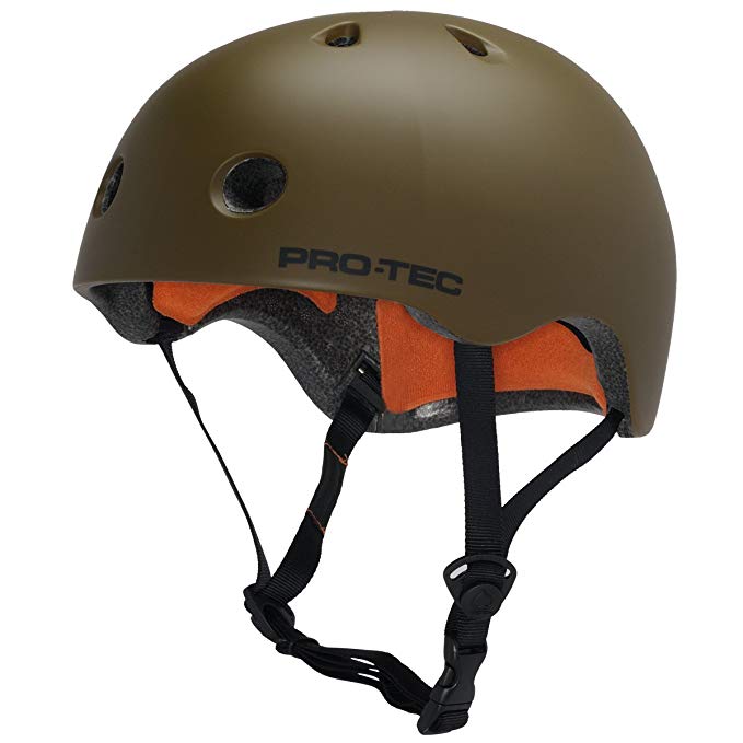 PRO-TEC Street Lite Army Green X-Large Skateboard Helmet