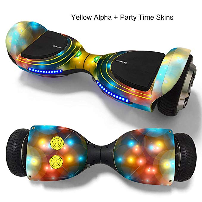 Mars One AlienBoard UL2272 Certified Bluetooth Alpha Hoverboard with LED Light