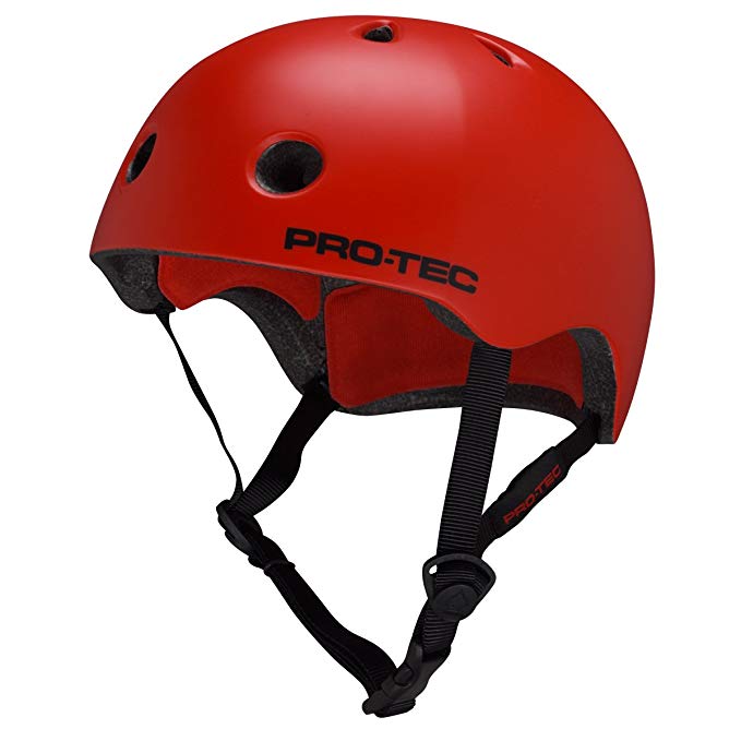 Pro-Tec Street Lite Blood Orange Medium Skateboard Helmet