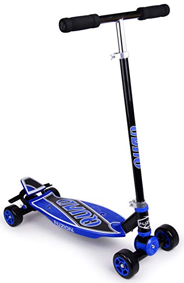 Fuzion Quad 4 Wheel Carving Kids Scooter