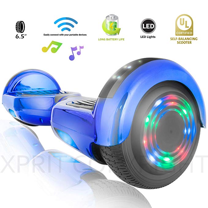 XPRIT Self Balancing Scooters/Hoverboard Bluetooth Speaker LED Wheel