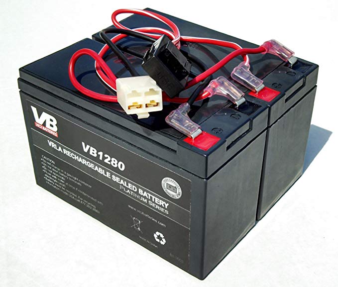 Ground force drifter Razor Battery Replacement - Includes Wiring Harness (8 ah capacity - 24 volt system) by Vici Battery™