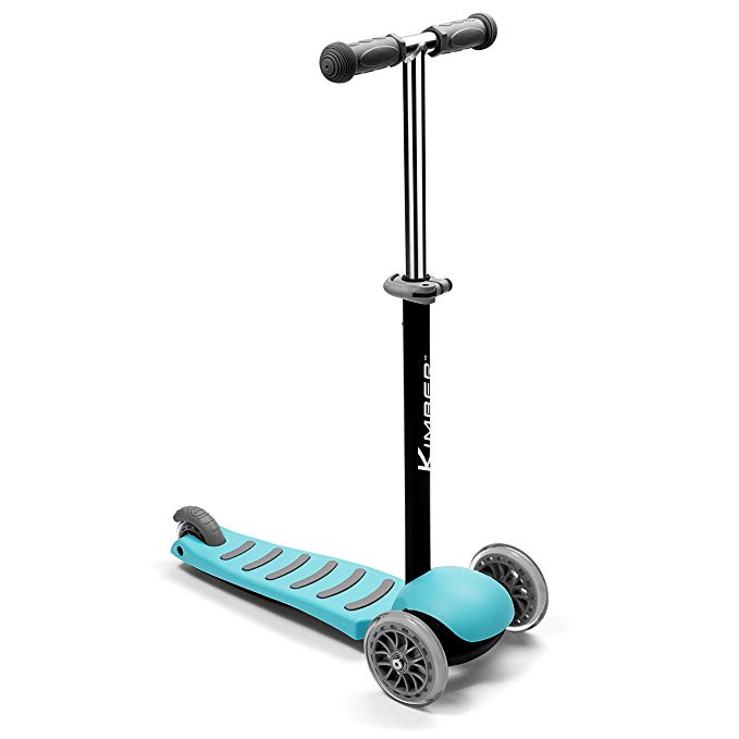 Kimber Verve by PlaSmart Inc. - 3-Wheel Junior Kick Scooter, Blue, Ages 3 to 5 yrs