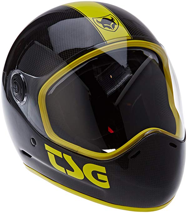 TSG Pass Pro Carbon Graphic Design (+ Bonus Visor) - Helmet for Skate
