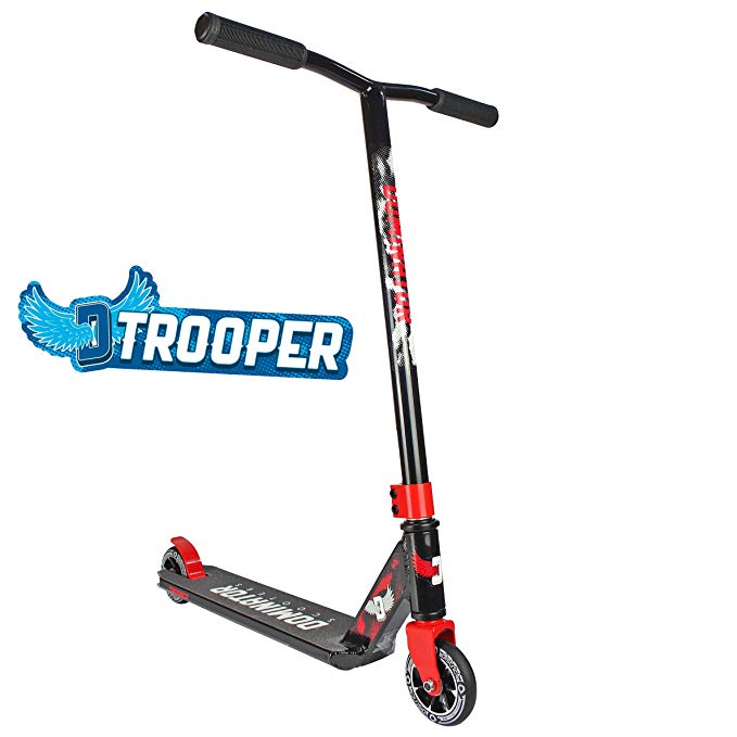 Dominator Trooper Pro Scooter - Best Advanced Level Intermediate/Expert Pro Scooter - for Kids Ages 8+ and Heights 4.0ft-6.5+ft